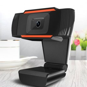 Webcam FULL HD 1080p - USB 2.0 avec support universel