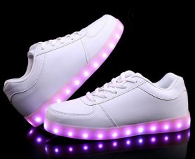 Buty LED świeci Gluwy