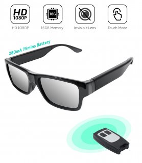 Gafas espía con cámara FULL HD y control remoto + memoria de 16GB