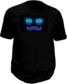 Gentleman - T-shirt cu egalizator LED