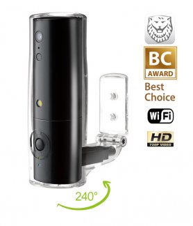 Outdoor IP WiFi Kamera iSensor Patio - High Definition + Dreh 240 ° Betrachtungswinkel