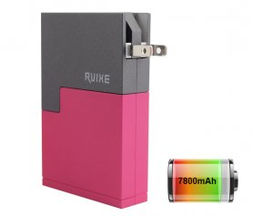 Power Bank with 7800mAh + 2x USB outputs with 2,1A power