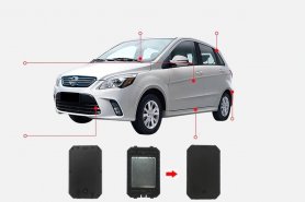 تعقب السيارة لتحديد المواقع GPS مقاوم للماء IP67 مع المغناطيس + سعة البطارية 6000 مللي أمبير + مراقبة الصوت
