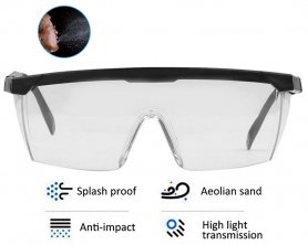 Lunettes de sécurité anti-buée transparentes avec lentilles HD