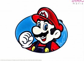 Belt buckle - Super Mario