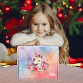 Dárková sada pro dívky Jednorožec - set 9ks doplňků pro dívku jako dárek