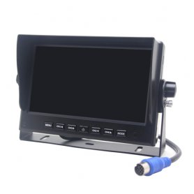 कार का रिवर्स कैमरा सेट AHD LCD HD कार मॉनिटर 18 IR LED के साथ 7 "+ 2x HD कैमरा