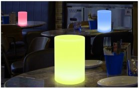 Lampe décorative LED solaire portable + 10 modes de couleurs + IP44 (extérieur/intérieur)