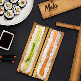 Ensemble de sushi - ensemble de maki (ensemble de fabricant ou kit de bambou 100% d'origine)