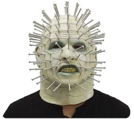Hellraiser / Pinhead arcmaszk - gyerekeknek és felnőtteknek Halloweenre vagy karneválra