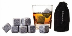 Ľadové kocky z kameňa - Whisky stones