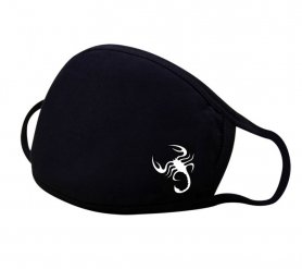 Schutzmaske aus Baumwolle - Skorpion