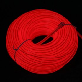 Thick wire 5,0 mm - red