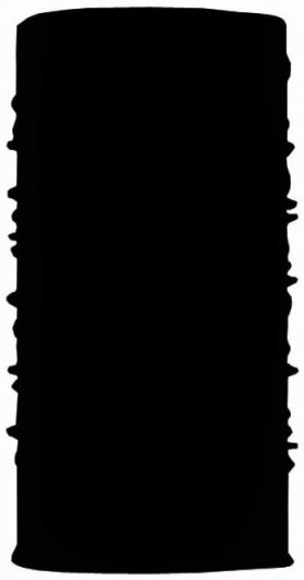 غطاء رأس متعدد الوظائف (وشاح أو باندانا) - أسود