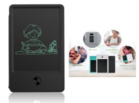 Mini tableau pour dessiner/écrire LCD 4,5"-tablette à croquis intelligente pour enfants avec stylo pour enfants