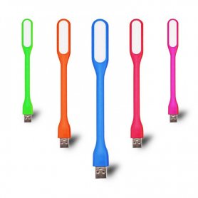 USB lampada LED con collo di cigno