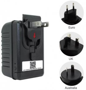 מתאם USB (מטען) מרגל מצלמות עם WiFi + FULL HD + ראיית IR 6 מ '+ זיהוי תנועה