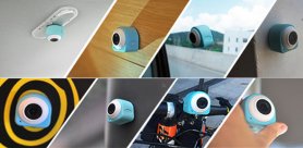 Mini Wireless Spy Camera FULL HD vanntett med 122 ° vinkel