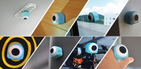 Mini Wireless Spy Camera FULL HD hindi tinatagusan ng tubig na may anggulo na 122 °