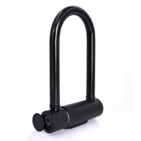 Intelligent U-type lock for bicycles with an indestructible steel buckle