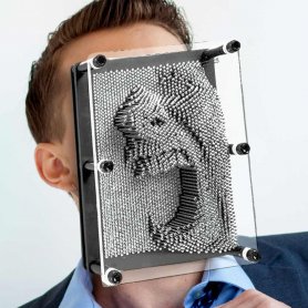 3D pin art board leksak - 3D skulptur av din egen