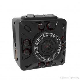 Mini compact FULL HD camera with motion detection + 8 IR LEDs