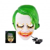 Joker mask - LED flashing mask on the face