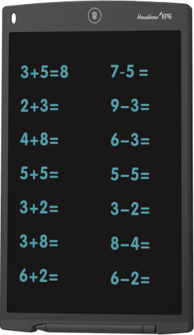 Planche à dessin LCD 12" - Tableau d'écriture intelligent magique avec stylo (bloc-notes)