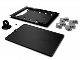 stazione di ricarica per iPad - docking a parete per iPad da 6" (colore bianco)