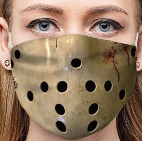 JASON VOORHEES - Gesichtsschutzmaske aus 100% Polyester