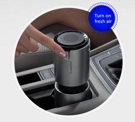 Car ionizer + home purifier (cleaner) + USB charger