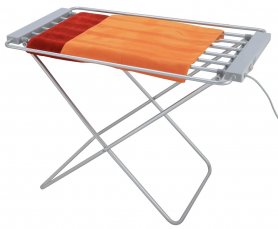 Pengering pakaian listrik - airer berpemanas dengan 6 tabung pemanas dengan daya 100W