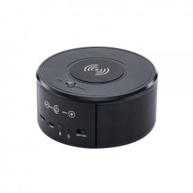 Bluetooth speaker hidden camera with WiFi FULL HD + IR night vision + wireless charger