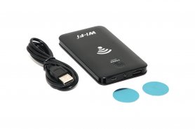 „WiFi“ dėžutė fotoaparatams (USB + „micro USB“) - 3000mAh su magnetu