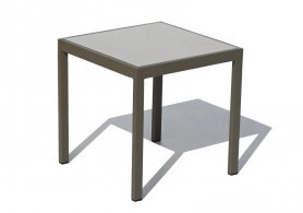 Metal garden table - Conference side table for the garden