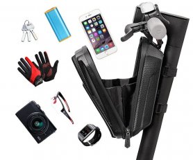 Taška na kolobežku / skúter / bicykel - Vodeodolné púzdro či kapsička pre mobil a iné veci