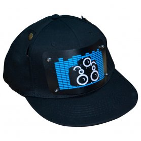 Topi berkelip LED - sensitif terhadap bunyi