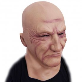 Stary człowiek - silikonowa (lateksowa) maska na twarz dla dorosłych