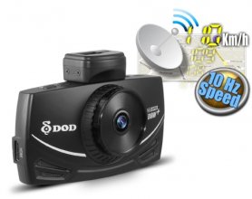 FULL HD dviguba automobilio kamera su GPS + ISO12800 + SONY STARVIS jutikliu - DOD LS500W +