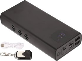 Pemblokir audio - jammer pendengaran ultrasonik (perekaman) suara portabel + 6000 mAh + remote control
