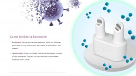 Pulisci e asciuga scarpe con ozono - sterilizzatore portatile con ozono (disinfezione scarponi)