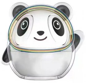 Headphone nirkabel PANDA dengan bluetooth dalam kotak pengisi daya + Li-ion 400mAh