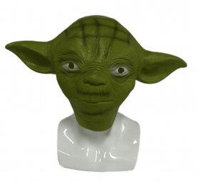 Yoda ansiktsmaske - for barn og voksne til Halloween eller karneval