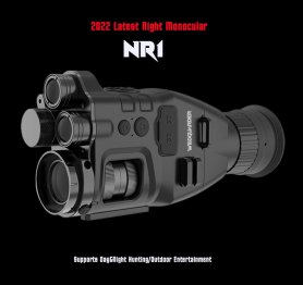 Monoculaire avec double LED IR nocturne jusqu'à 400 m ZOOM optique 8x et numérique 3x + WiFi