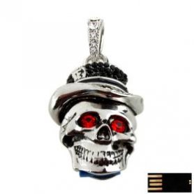 USB Mücevher - Kafatası