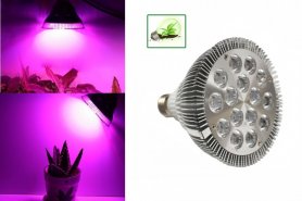 LED лампочка для растений 36W (12x3W)