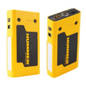 Avviatore di emergenza portatile fino a 8,0 L benzina + Power bank 45 W con 10000 mAh + 2x USB + 1x microUSB + luce LED  - Hummer HX Pro