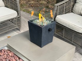 Tischkamin - Gaskamin für Propangasbombe - FURDO (44x25x25cm)