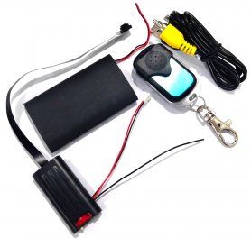 Buong HD pinhole camera na may remote controller + 2500mAh baterya + paggalaw ng paggalaw