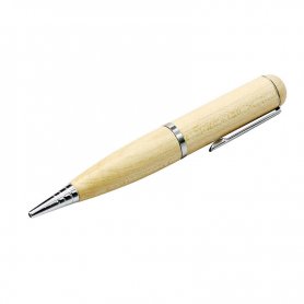 USB en bois en forme de stylo - 16 Go